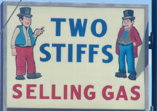 Two Stiffs Selling Gas, Lovelock, NV