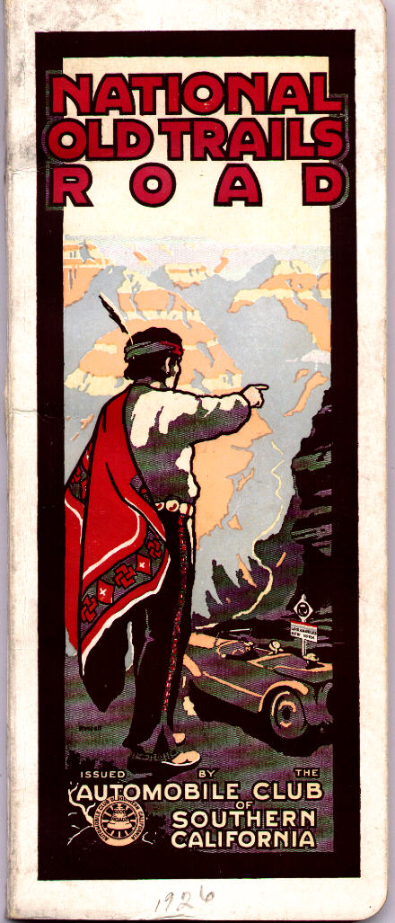 1926 National Old Trails Road guide
