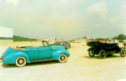 Car show at the Litchfield Drive In, Illinois