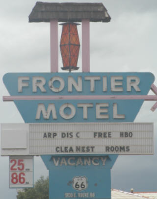 Frontier Motel, Flagstaff, AZ