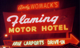 Flaming[o] Motor Hotel, Flagstaff, AZ