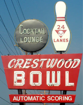 Crestwood Bowl, Crestwood, MO