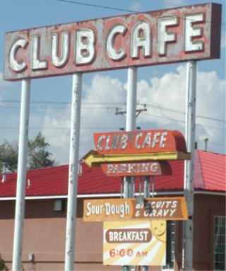 Club Cafe, Santa Rosa, NM