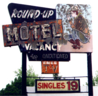 Round-Up Motel, Claremore, OK, 1999