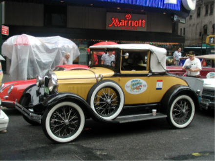 1929 Ford Model A Cabriolet, owned by J.R. Manning