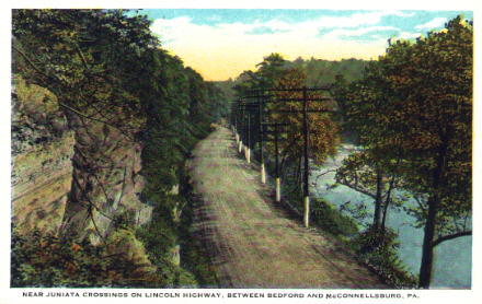 Near Juniata Crossings on Lincoln Highway