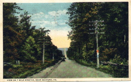 View on 7 Mile Stretch, Near Bedford, Pa.