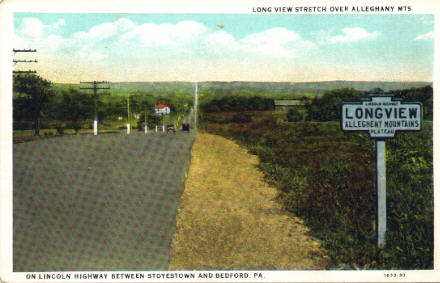 Long View Stretch on Alleghany Mts.