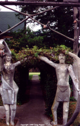 Entrance fo Garden of Eden, Lucas, KS