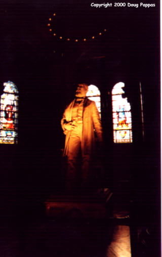 Interior of James A. Garfield tomb