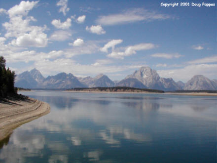 Grand Teton, Mt. Moran and Jackson Lake