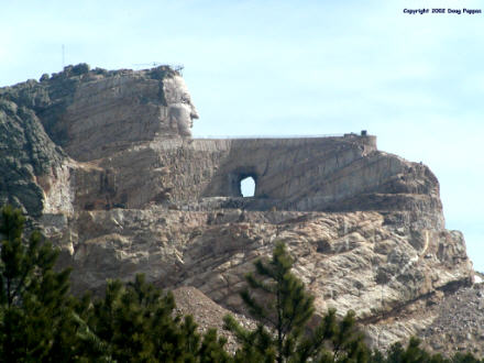 Crazy Horse monument, near Custer, SD