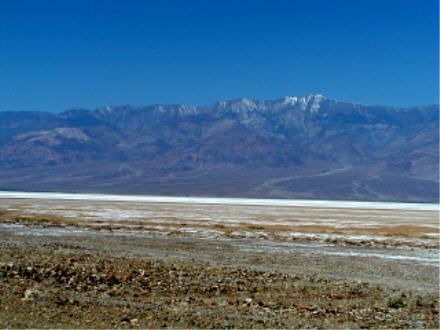 Badwater and Telescope Peak, Death Valley National Park