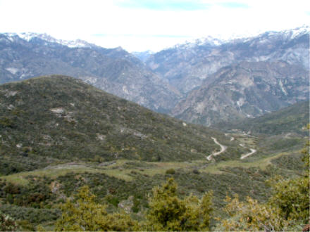 Overlook, Kings Canyon National Park