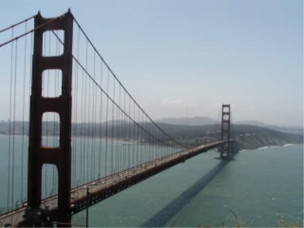 The most scenic mile of US 101, from the Marin County side