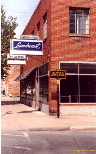 Women's Rights Laundromat, Seneca Falls, NY