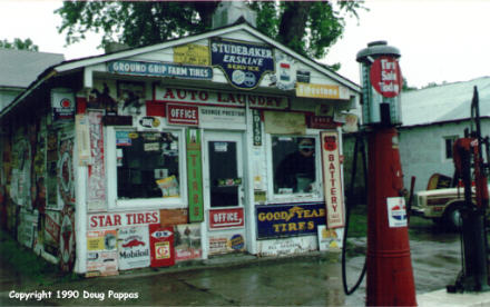 George Preston gas station, Tama, IA