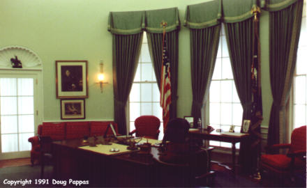 Replica of Harry Truman's Oval Office, Independence, MO