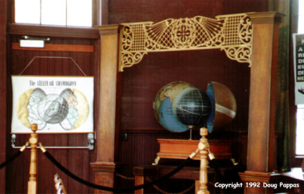 Model of the hollow-earth cosmos, Koreshan State Historic Site, Estero, FL