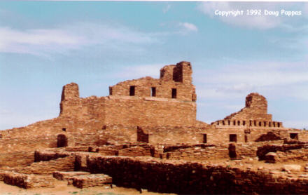 Abo Ruins, Salinas Pueblo Missions N.M. (built mid-17th century)