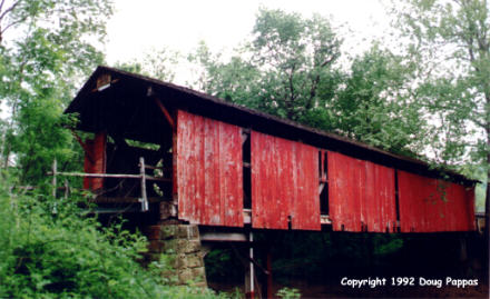 Covered bridge (1875), Milton, WV