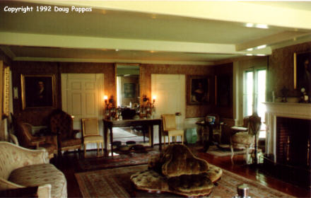 Sitting room, Adams National Historic Site, Quincy, MA