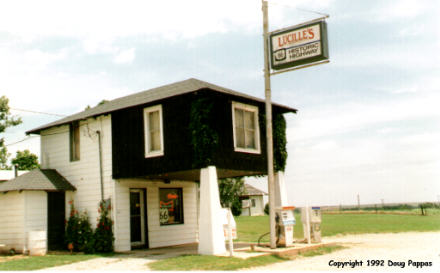 Lucille's Historic Gas Station, Hydro, OK