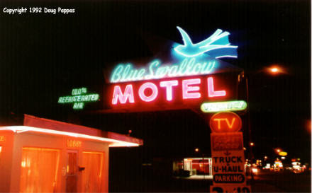 Blue Swallow Motel, Tucumcari, NM