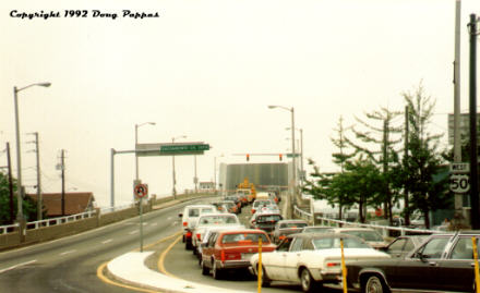 Ocean City, MD: US 50 bridge, headed west, with 