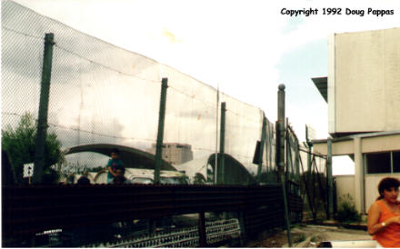 Fence at the Mexican border, Nogales, AZ