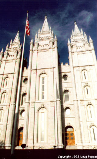 Mormon Temple, Salt Lake City, UT