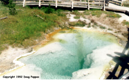 Seismograph Pool, West Thumb Geyser Basin, Yellowstone National Park