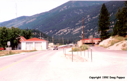 North end of US 93, at Canadian border