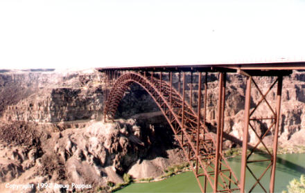 US 93 bridge across Snake River, N of Twin Falls, ID