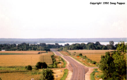 Approaching Montrose, IA