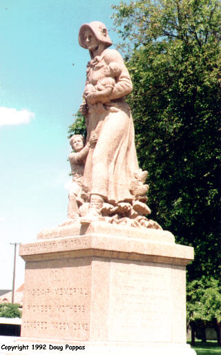 Madonna of the Trail, Vandalia, IL