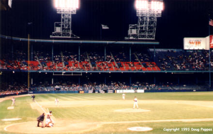 Tiger Stadium at midgame -- not much of a crowd, though...