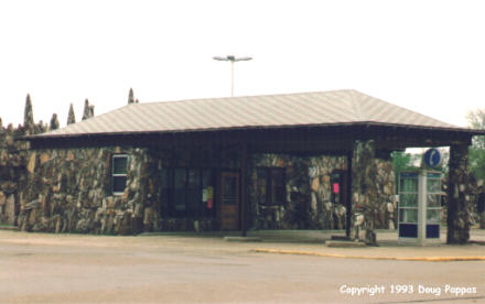 Petrified wood gas station, Lemmon, SD