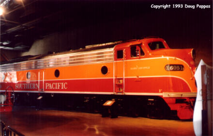 1950s locomotive, California State Railroad Museum, Sacramento, CA