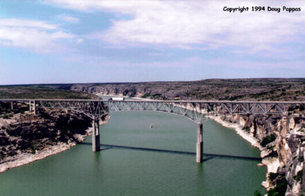 Pecos River Bridge, southwest Texas