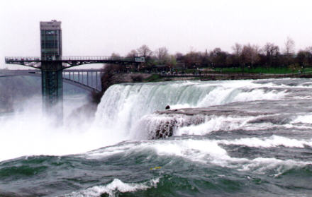 American Falls, from Luna Island