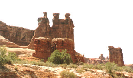 Three Gossips, Arches National Park