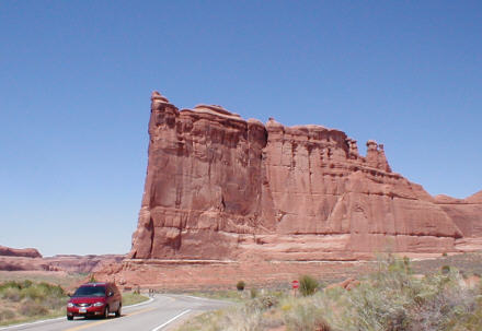 Courthouse Tower, Arches National Park