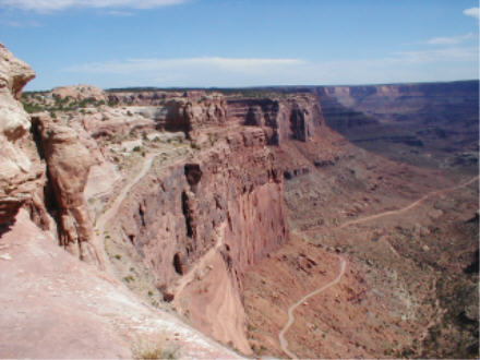 Shafer Trail overlook, Canyonlands National Park