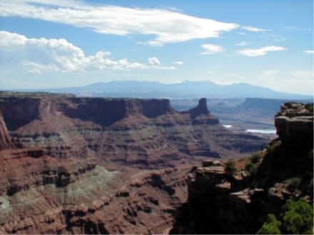 Dead Horse Point State Park - view from Visitor Center