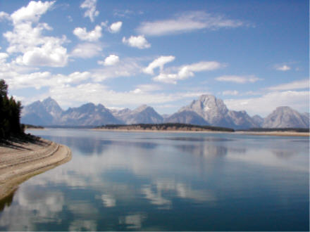 Grand Teton, Mt. Moran and Jackson Lake, Grand Teton National Park