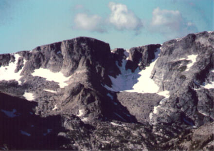 Forest Canyon and Glacier, Rocky Mountain National Park