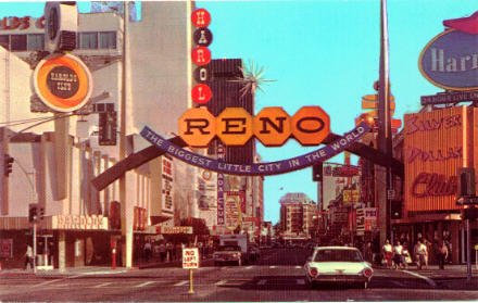 Reno welcome arch, 1964-87 version