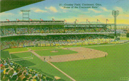 Crosley Field, Cincinnati, OH, circa 1941