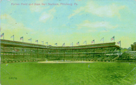 Forbes Field, Pittsburgh, just after it opened